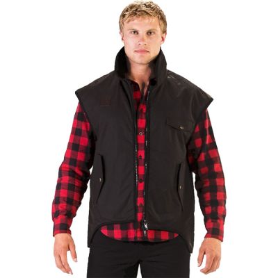 Swanndri Levels Oilskin Vest