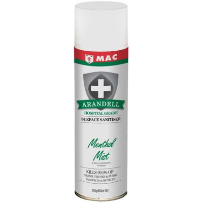 MAC Surface Sanitiser Aerosol Fragrance Free 500ml