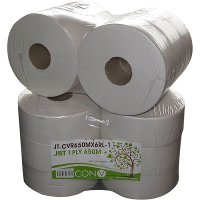 EJ650 Regal Jumbo Toilet Roll 650M-1ply Non Perf