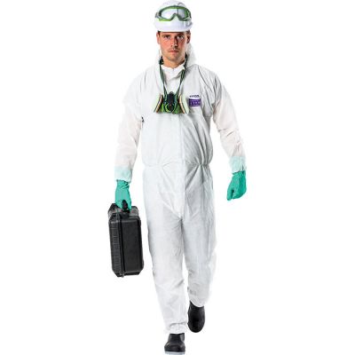 T340 Type 5,6 CAT III Disposable SMS Coverall