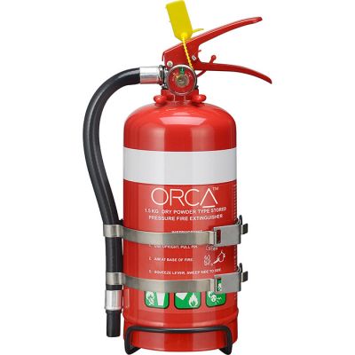 1.5kg ABE Dry Powder Fire Extinguisher w Bracket