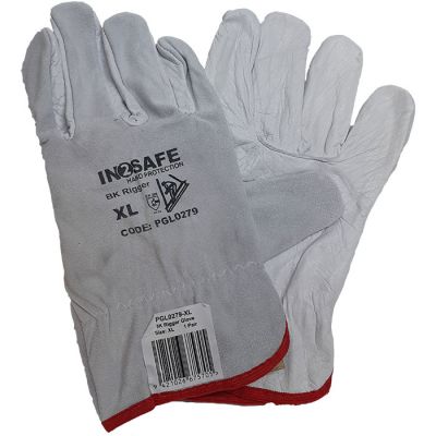 BK Leather Rigger Glove (Hide Palm, Split Back)