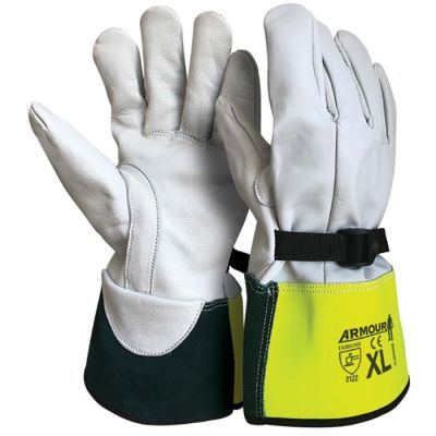 Volt High Voltage Leather Electrical Over-Glove