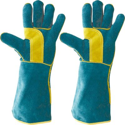 Gobi Grn/G Kevlar Stitched Welders Glove - Lefties