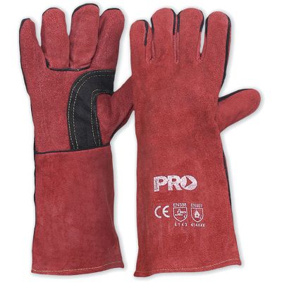 Pro Hot Shot Rust Welders Kevlar Stitched Glove