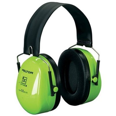 Peltor H520FHV Optime II HiVis Folding H/Band Muff