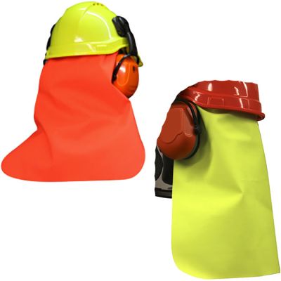 Hard Hat Neck Flap PVC