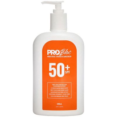 Pro-Bloc 50+ Sunscreen - 500ml Pump Bottle