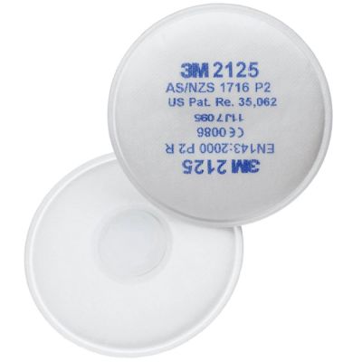 2125 (2071) 3M Dust/Mist P2 Filter - 1 Pair