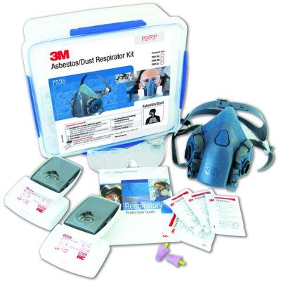 7535 3M Asbestos/Silica/Dust Respirator Kit P2/P3