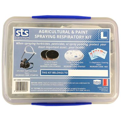 STSHM02 STS Half Face Mask Paint & Agri Spray Kit