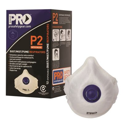 ProChoice - P2V - Dust/Mist Masks With Valve