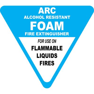 Foam Triangle Sign