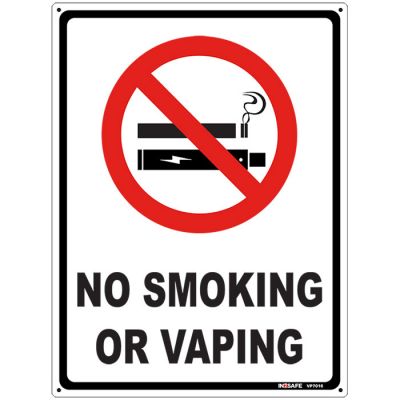 NO Smoking or Vaping